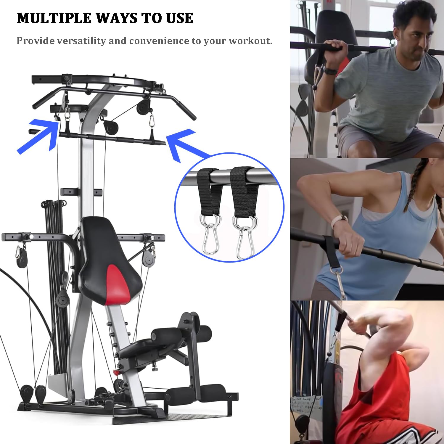 Cavo fitness, cavo per fitness, per la palestra, per l'avambraccio, per l'allenamento della forza, per l'allenamento della forza, per la casa, il fai da te, la palestra