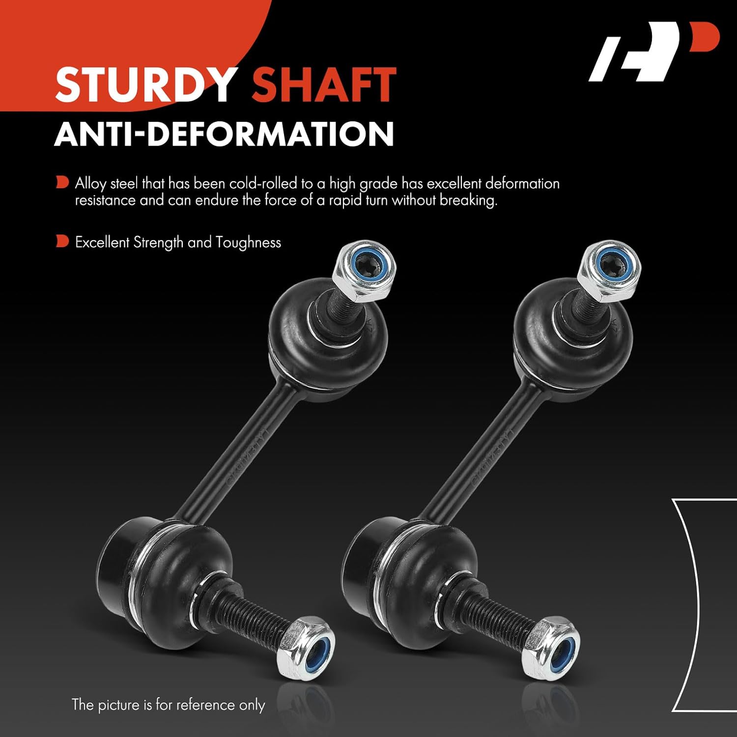 A-Premium 2 x Front Sway Bar Links Stabilizer Bar Links, Compatible with Infiniti I30 2000-2001, I35 2002-2004 & Nissan Maxima 2000-2003