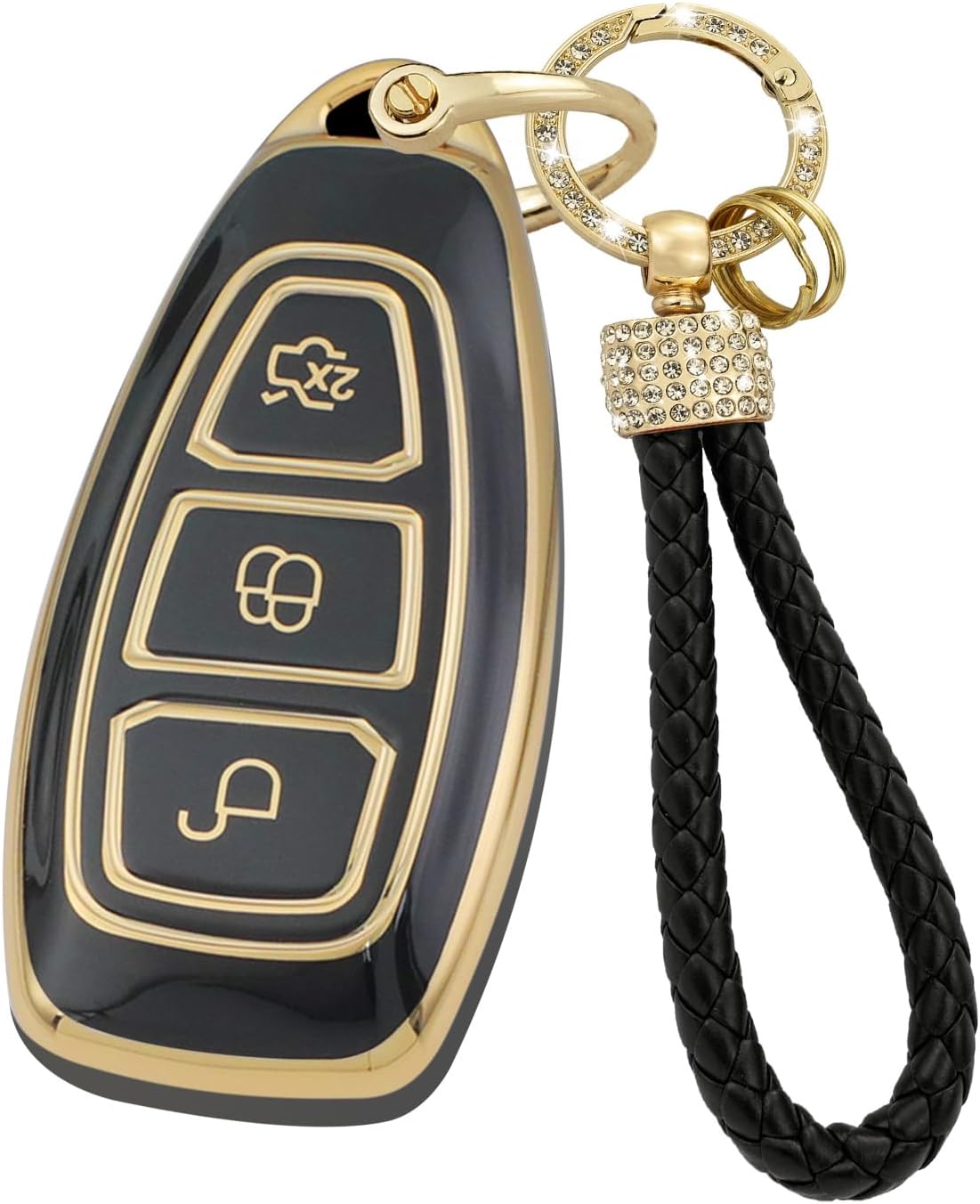 Tpu Car Key Cover for Ford Fusion Mondeo Mustang E... - Grandado