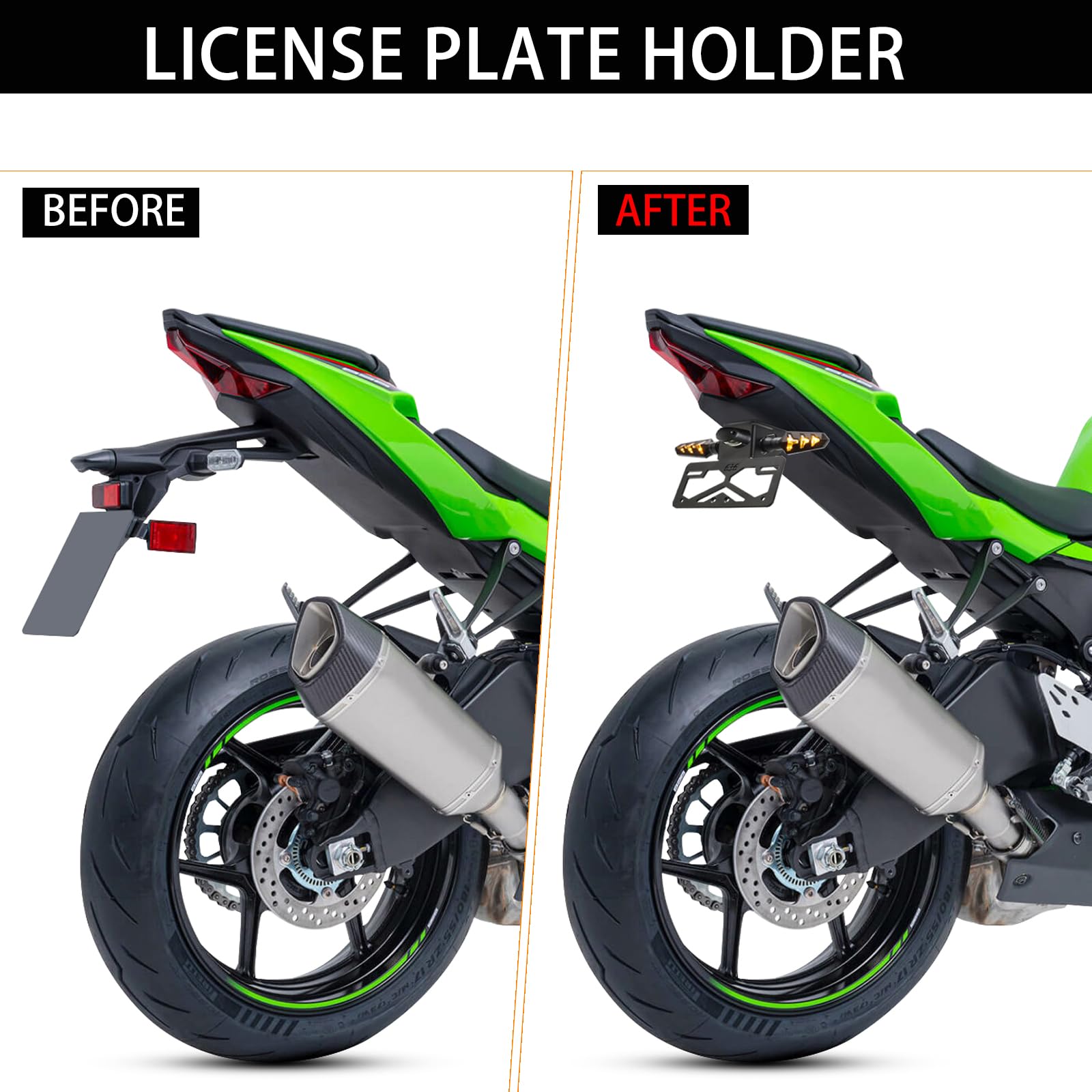 Amazon | LKV ZX6R フェンダーエリミネーターキット テールタイディ