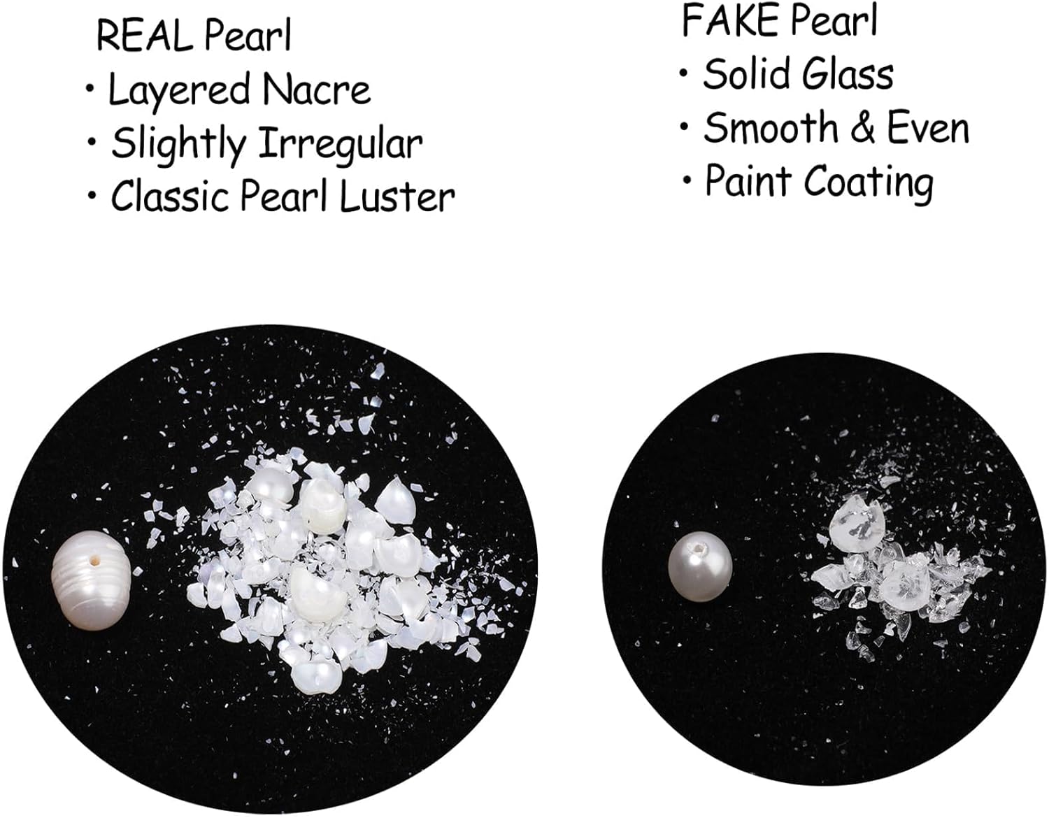 20pcs 6-8mm Keshi Baroque Pearl Beads, Irregular Freshwater Pearls for Jewelry Making, Bracelets, Necklaces and DIY Craft - Image 4