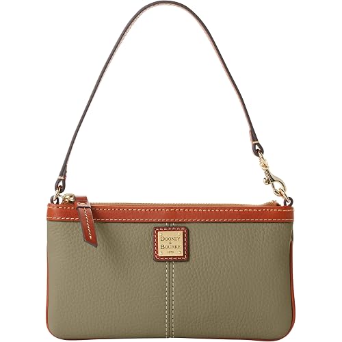 Dooney & Bourke Designer Handbags for Women, Pebble Grain Leather Wristlet Wallet Women