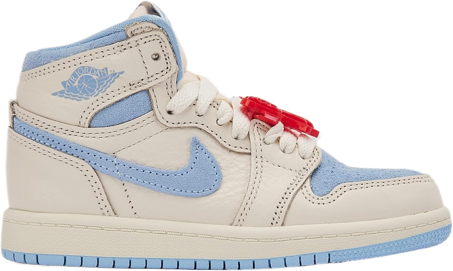 Jordan Air 1 Retro High OG 'Psychic Blue and Pale Ivory’ Pre-School (Ivory)