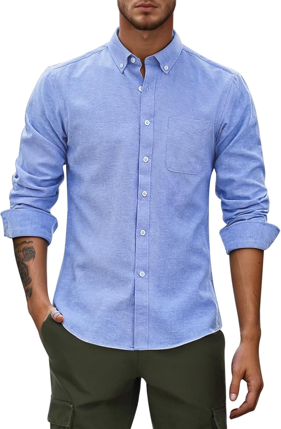 エムエフエディトリアル m.f.editorial アルティマ ショートボタン ... ビジネス かじゅある 長袖 メンズシャツ ビジカジ チェック ストライプ 七分袖 ワイシャツ ストレッチ ボタンダウン アイス