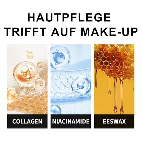 Colour Changing Foundation Stick with Brush Moisturising Colour-Changing Makeup Cover Cream Korean Make-Up V Foundation Stick Full To Medium Coverage for All Skin Types (#3 Nature)