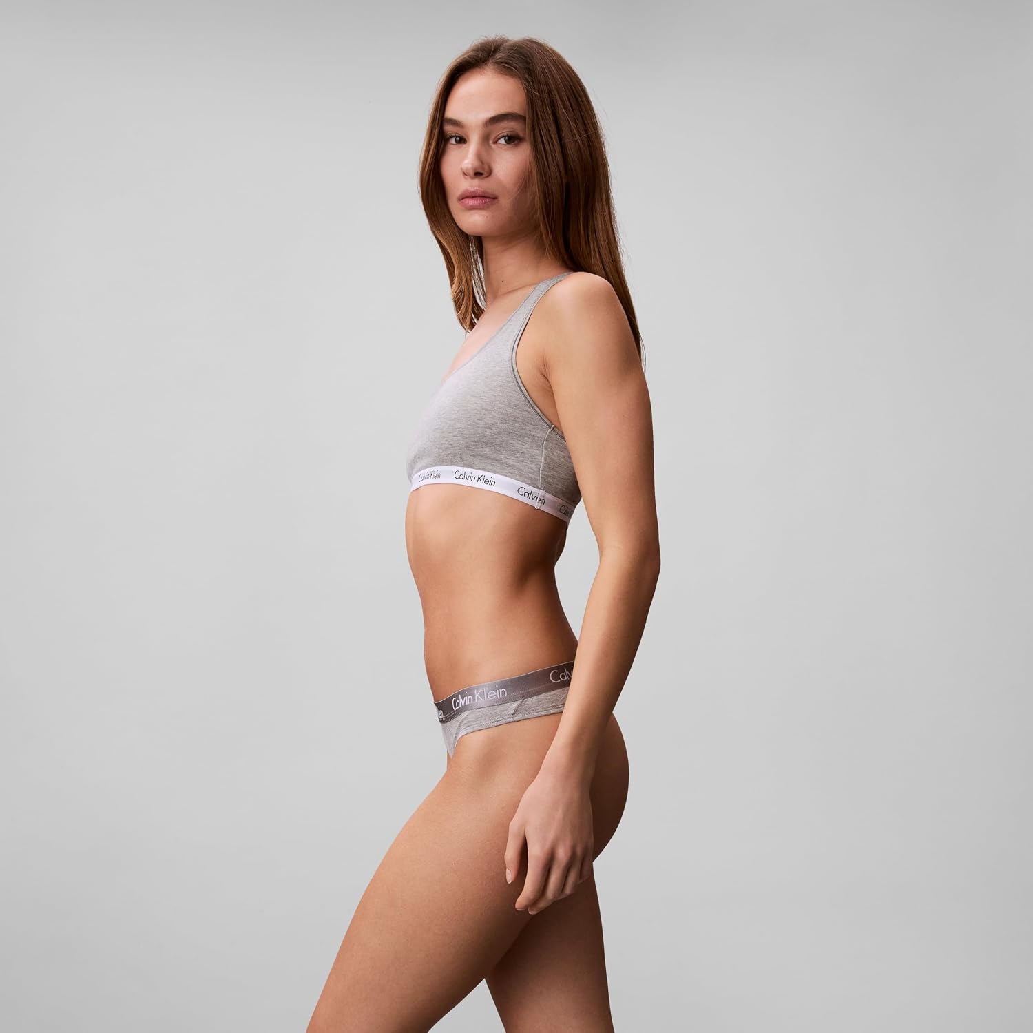 Calvin Klein Womens Carousel Logo Bralette