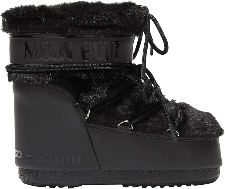 moon boot mini black