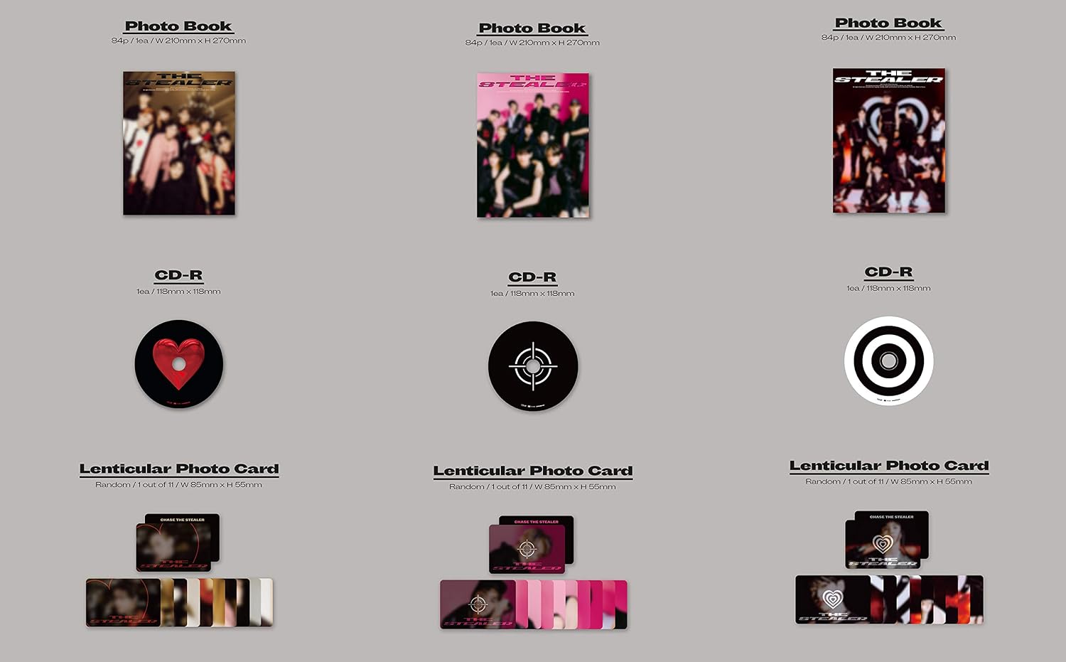 The Boyz - Chase (5th Mini Album) Album+Folded Poster+Extra Photocards Set (Random ver.)