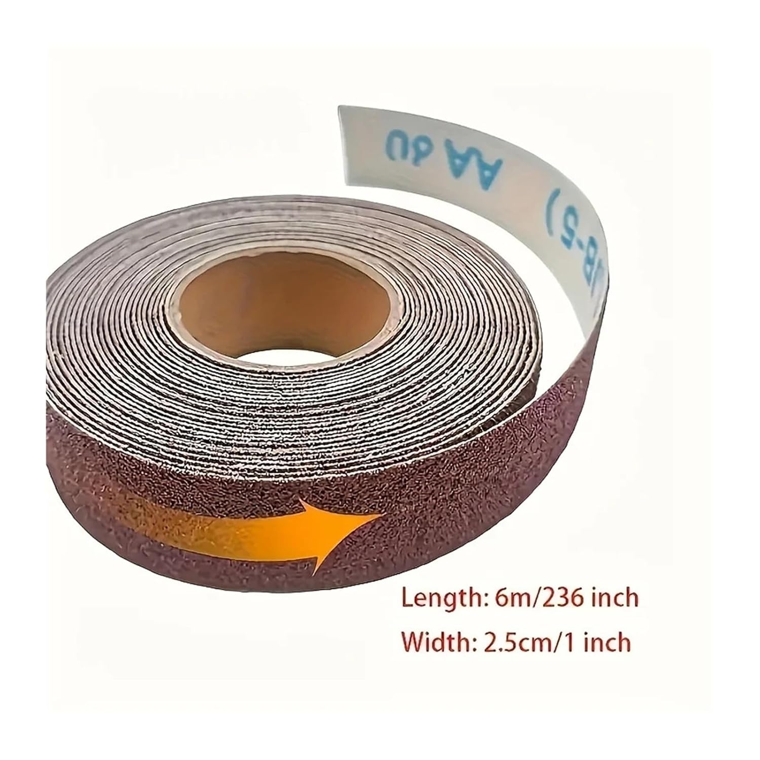 Sandpaper Roll Set with Dispenser - 4/5/6 Fabric Abrasive Rolls, Assorted Grits 80-600 for Sanding Blocks(6Roll)