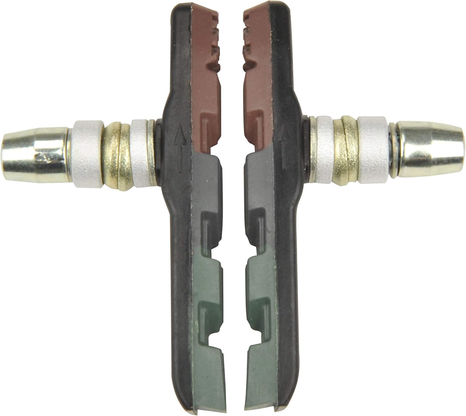 FISCHER Brake Pads | Brake Pads | for V-Brake and Cantilever Brake | Suitable for Bikes and E-Bikes | DIN EN 14766 | Pack of 2