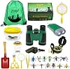 Outdoor Explorer Kit Toys Kids Adventure Kit for Children Bug Catcher Set 25PCS Explorer Accessories Kids Binoculars Toy Set Christmas Educational Gifts for Kids Nature Insect Lovers Toys