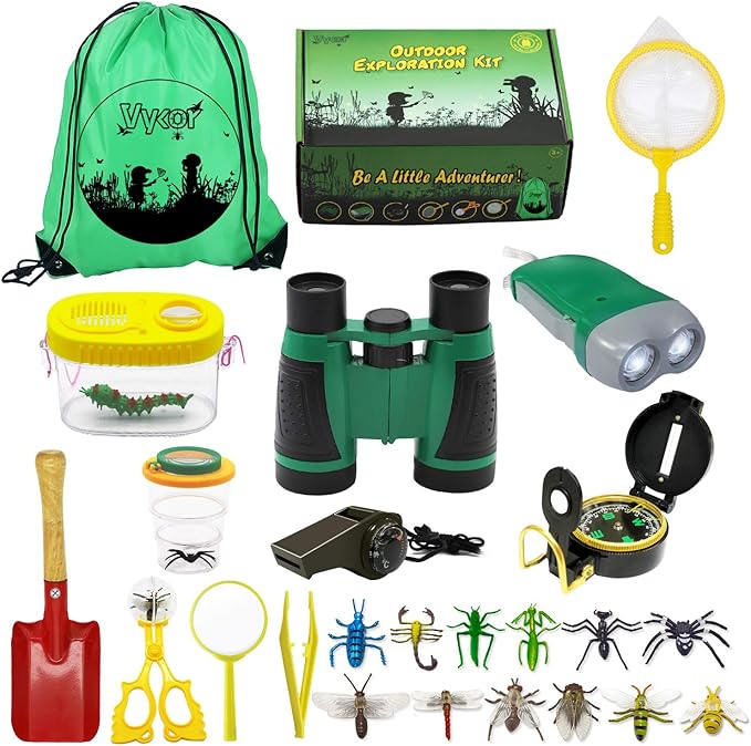 Vykor Outdoor Explorer Kit Toys Kids Adventure Kit for Children Bug
