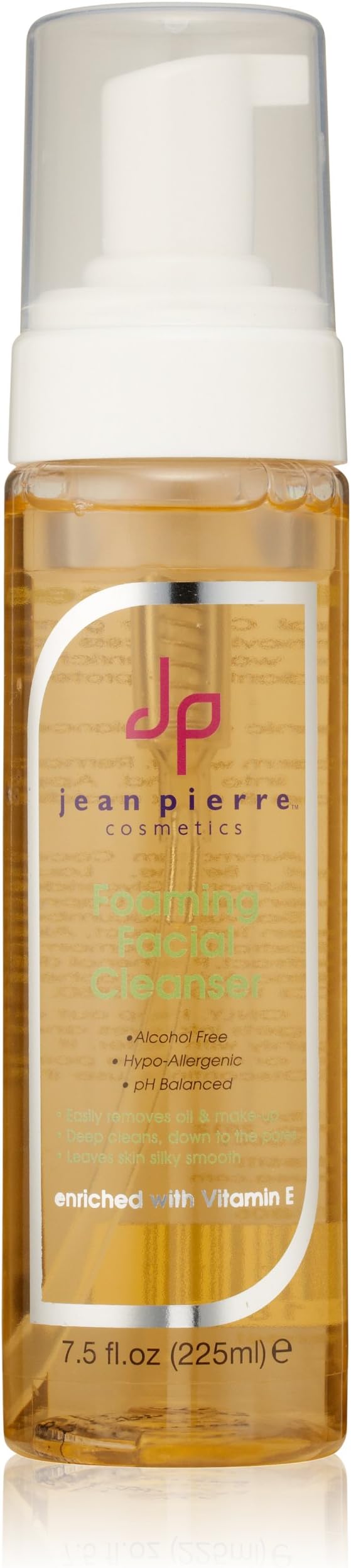 Jean Pierre Cosmetics Foaming Facial Cleanser, 7.5 Ounce