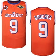 Bobby Boucher Basketball Jersey,9 The Waterboy Sandler Mud Dogs Bourbon Bowl 50th Anniversary Movie Basketball Jersey