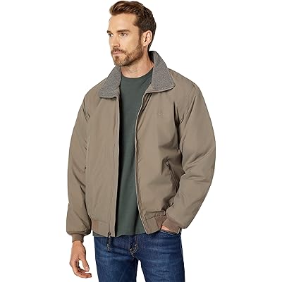 L.L.Bean Warm-Up Jacket taupe brown
