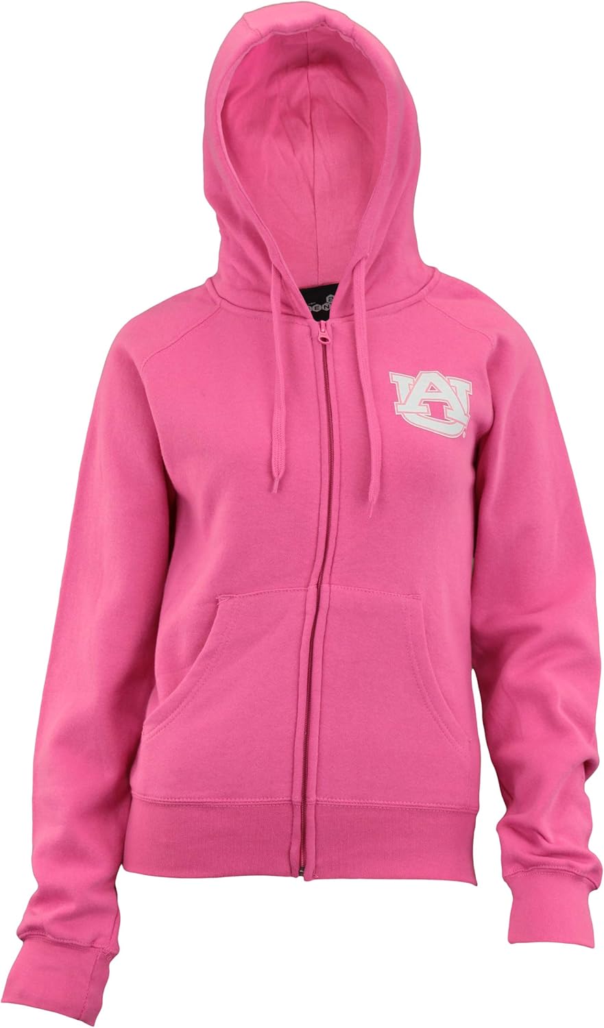 Outerstuff NCAA Women's Team Logo Full Zip Fleece Hoodie