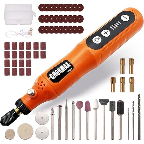 CHOKMAX Mini Cordless Rotary Tool: Ultimate Precision & Versatility