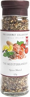 The Gourmet Collection Mediterranean Spice Blend, 125g – Gourmet Seasoning for Meats & Vegetables, Flavoured Spice Mix, Gluten Free, No Artificial Flavours or Colours, Cooking Spices