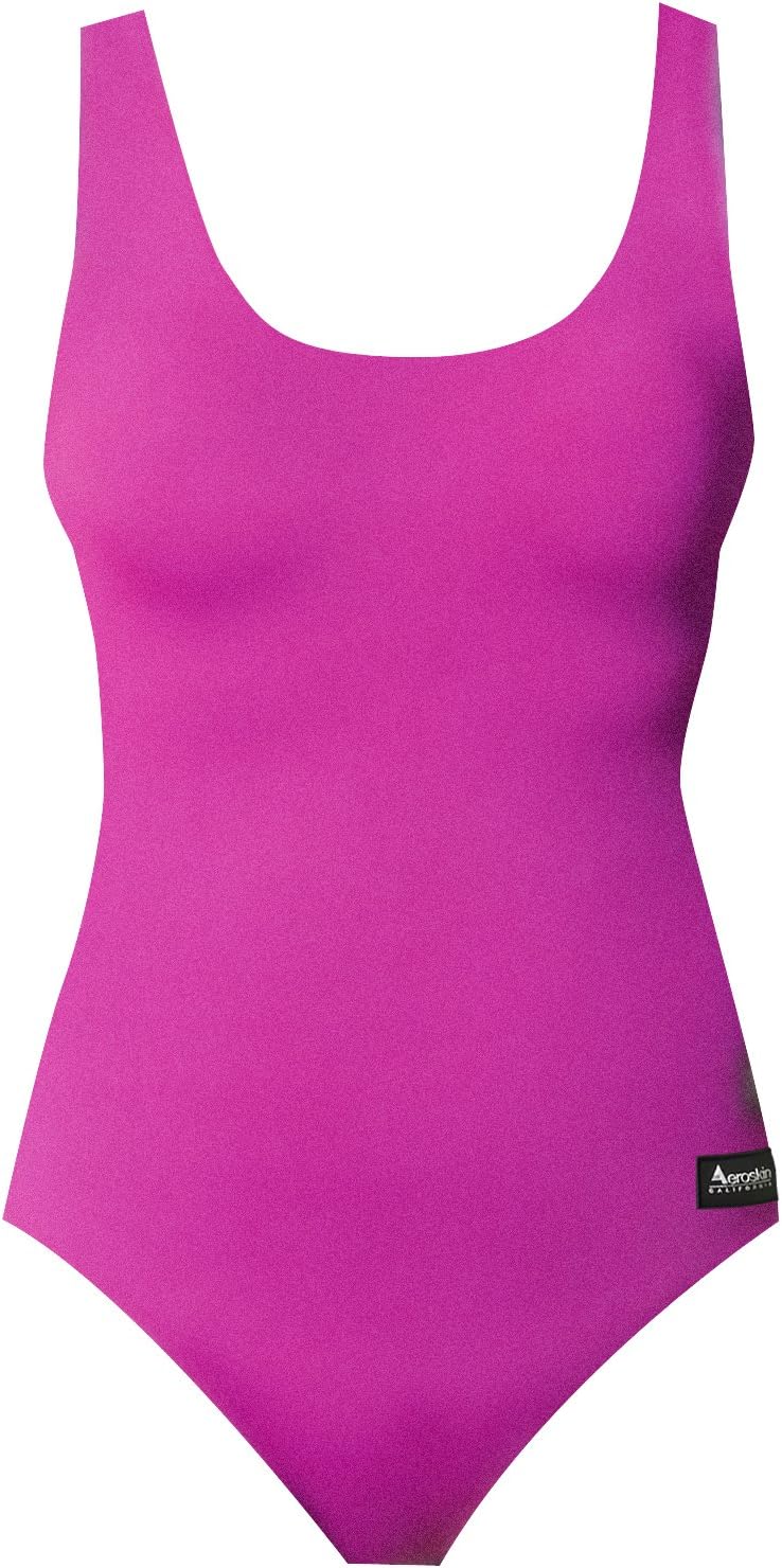 Aeroskin Polypropylene Women's One Piece Swim Suit in Solid Colors