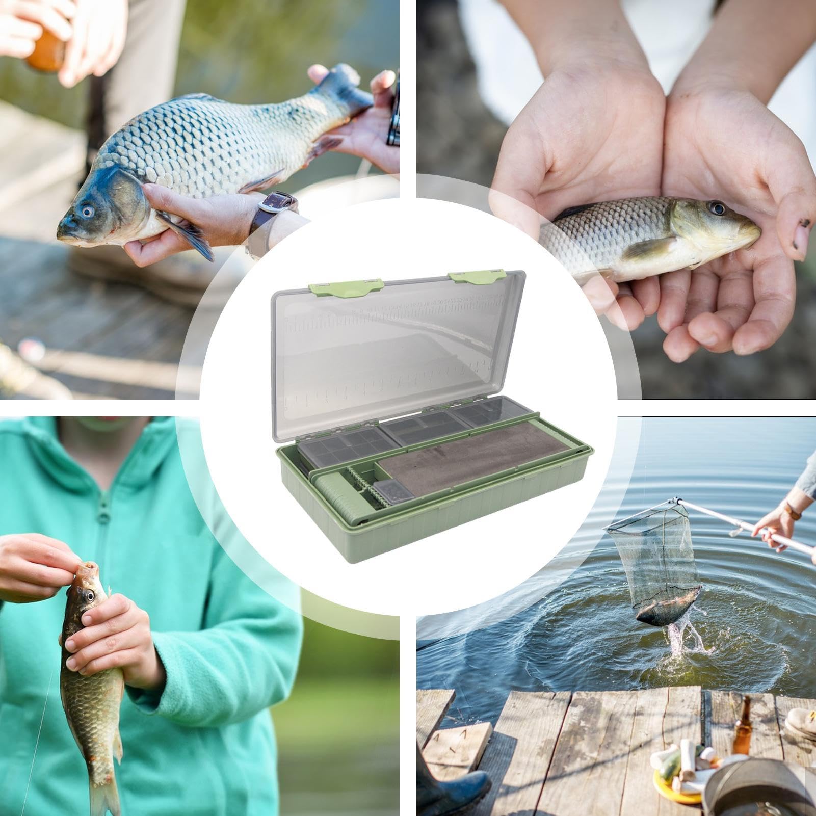 Fishbox Przenośny pojemnik do przechowywania o dużej pojemności i