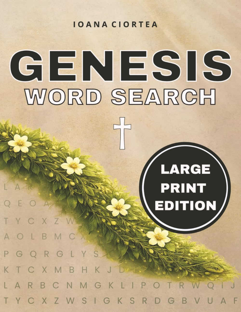 Genesis Word Search: A Bible Creation Story Presented In Large Print (Faith Puzzle Collection)