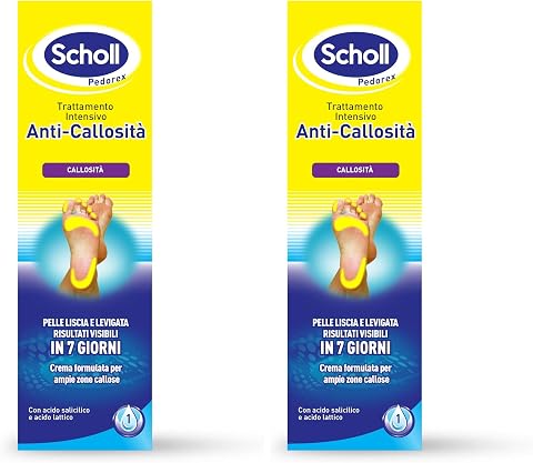 Scholl Trattamento Intensivo Anti Callosità con Acido Salicilico e Acido Lattico, Trattamento Esfoliante e Idratante...