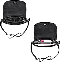 STILORD 'Cleo' Lady's tas echt lederen vintage handtas voor