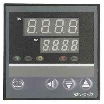 Temperature Controller PID Intelligent Digital Temperature Controller Thermostat Thermocouple Input Relay Output Digital, Temperature Controllers