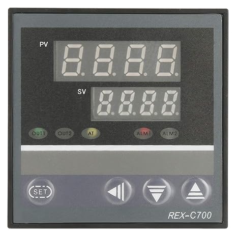 Temperature Controller PID Intelligent Digital Temperature Controller Thermostat Thermocouple Input Relay Output Digital, Temperature Controllers