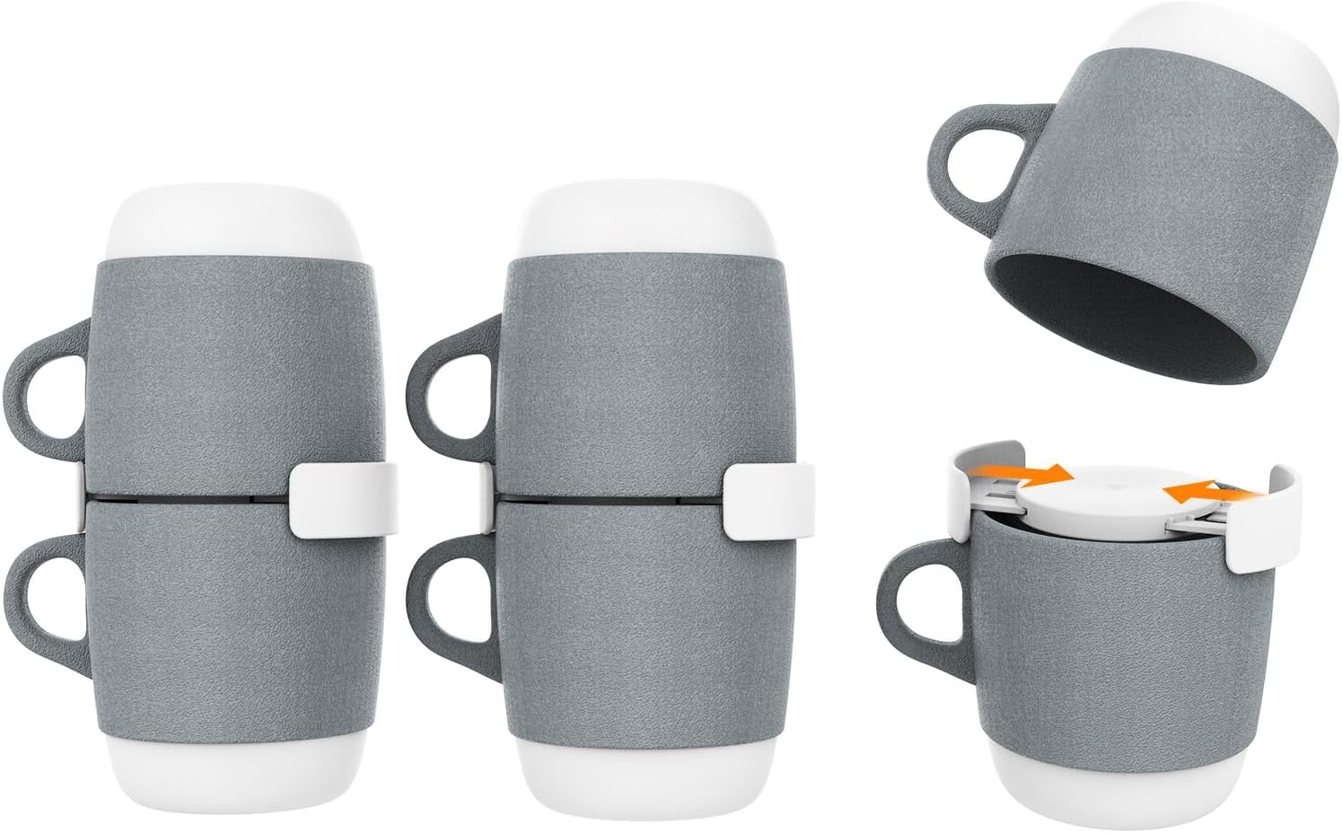 KURBERSON Mug Organizer for Coffee Mug Stacker
