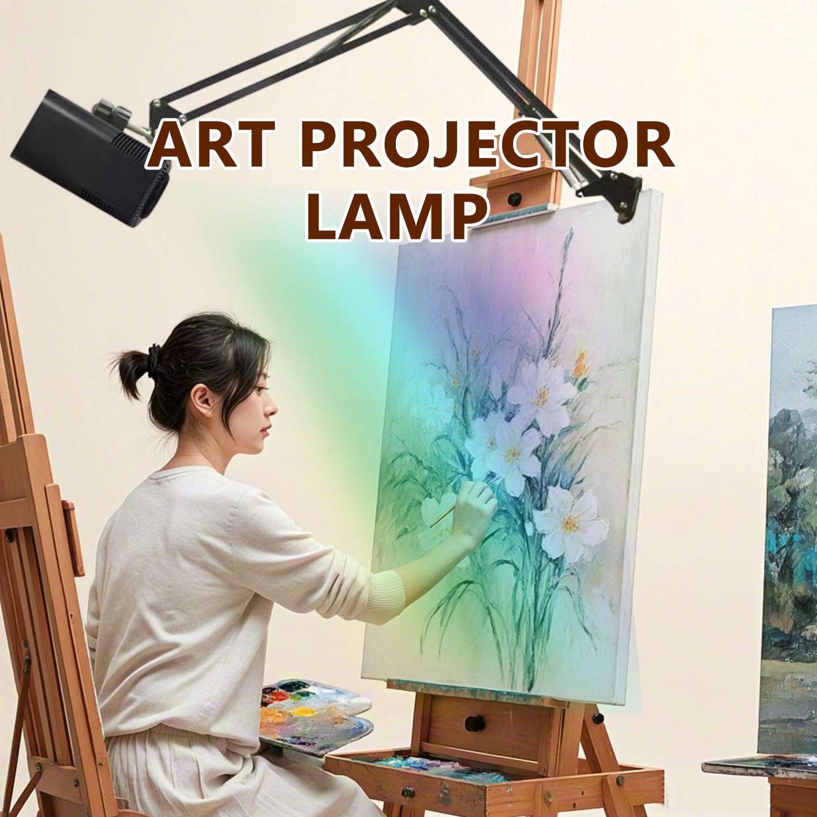 Buhelyc Proyector Smart Sketcher Herramienta de Asistencia para El Dibujo Lámpara de Proyector de Arte Portátil para Trazar y Pintarde