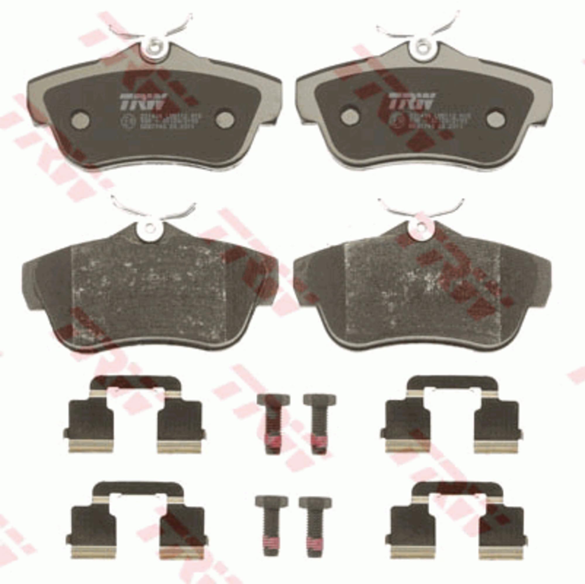 Image secondaire de TRW GDB1740 Kit De Plaquettes De Frein Frein à Disque COTEC pour Citroen Jumpy Camionnette 2007-2016 Essieu Arrière et autres vé