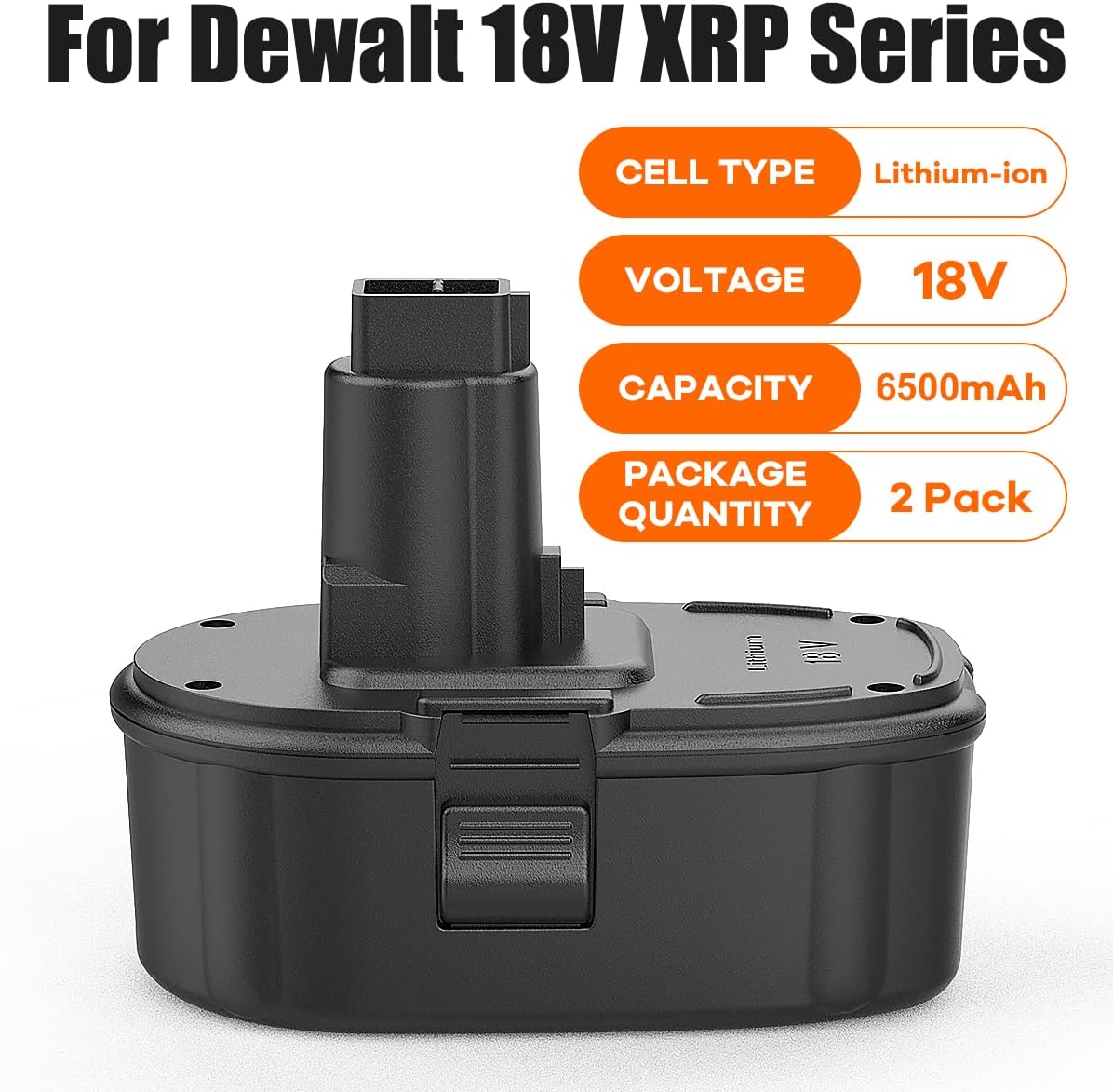 Dewalt Lithium Ion Battery Dewalt 18v Battery Replacement 7.0Ah Replacement  For Dewalt 18V Battery DC9096 DC9098 DC9099 DW9095 Lithium Battery  Compatible Dewalt 18 Volt Cordless Power Tools Charger C94 Dewalt 18 Volt