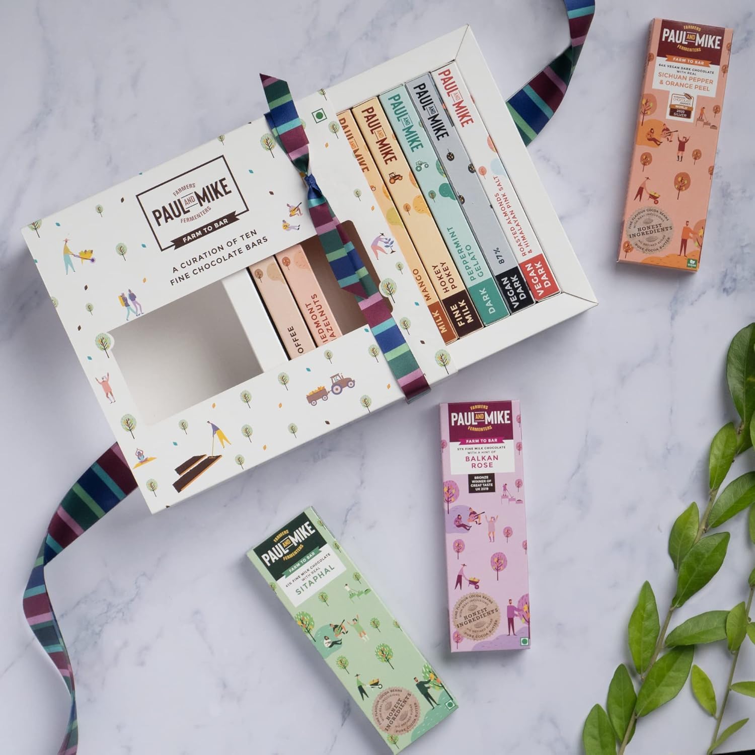 PAUL AND MIKE Chocolate Gift Box- Assortment Of Ten 27 Gram Bars (B09RWXDM9C) Amazon Price History, Amazon Price Tracker