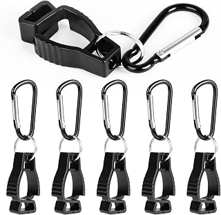 OFFCUP Handschuh Clips Halter, 6 Stück Handschuh Grabber Clip mit Karabiner