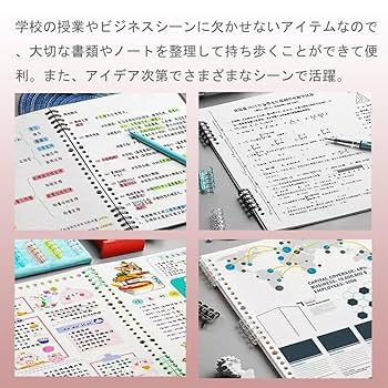 Amazon | サムコス 製本リング 12個入り 製本用とじ具 4穴