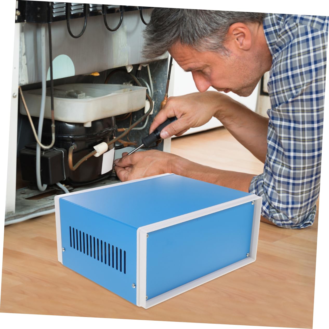 Junction Box Electronic Enclosure for Electrical Projects Outdoor Electrical Box Versatile Design and Easy Installation for Precision Manufacturing and