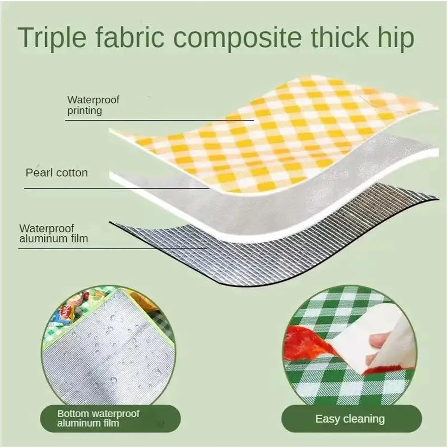 Aluminium Sleeping Mat Ultralight Waterproof Outdoor Blanket Beach Mattress Sleeping Pad Aluminum Foil EVA Foam Mat Tent