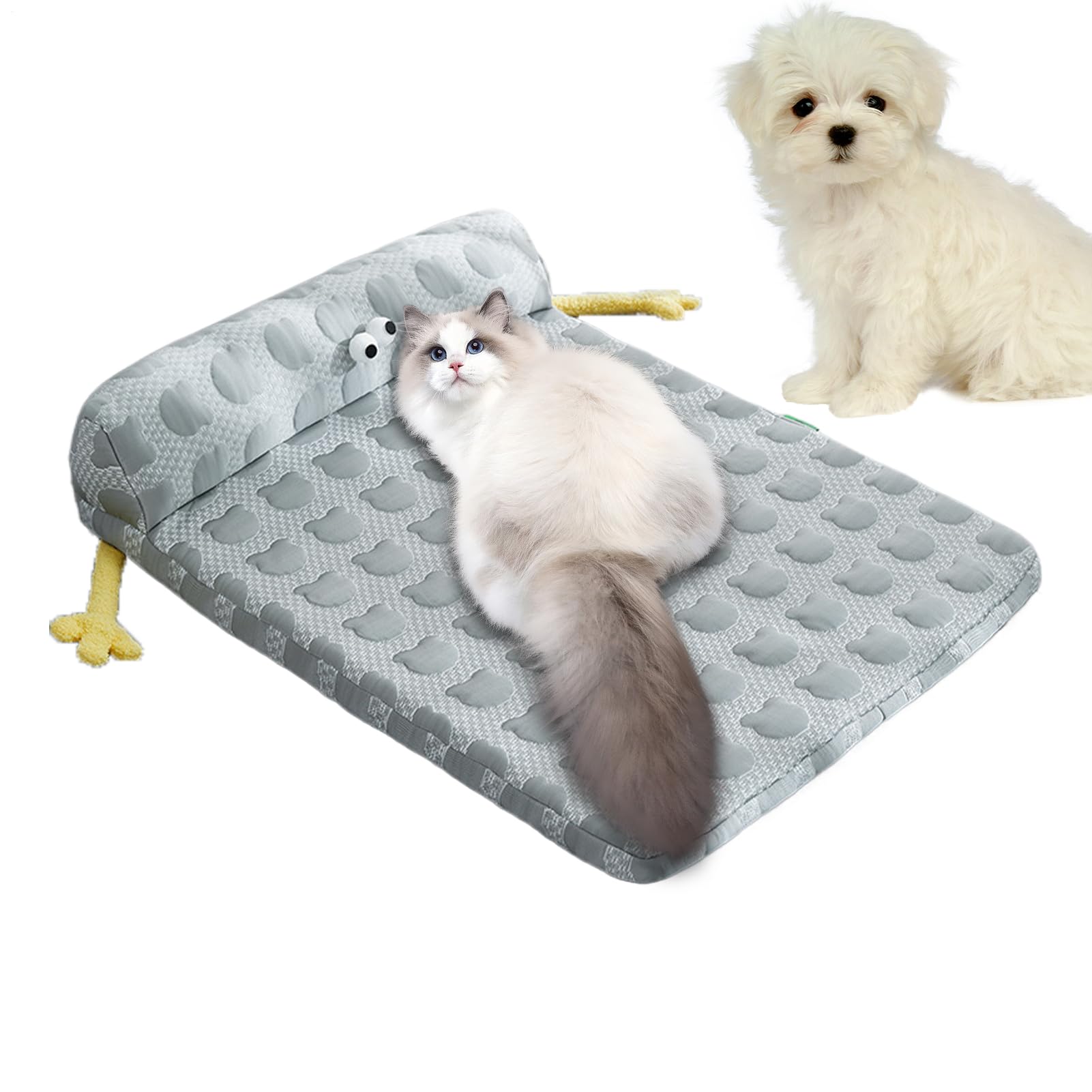 Coussin antidérapant avec housse lavable pour chiot et chien : confort premium