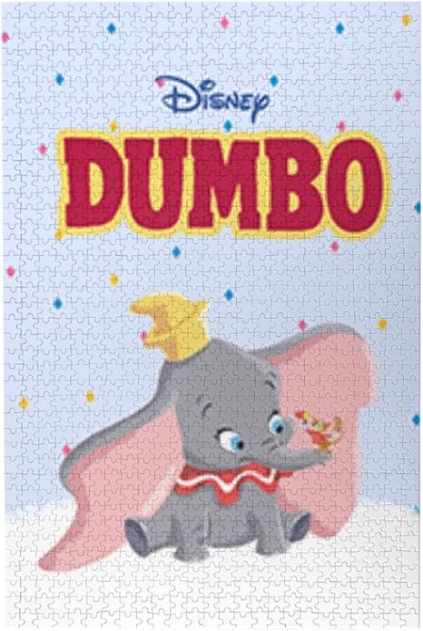 Amazon Dumbo ダンボ 1000ピース ジグソーパズル キャラクター パズル アニメパターン 萌えグッズ 50x75cm ジグソーパズル おもちゃ