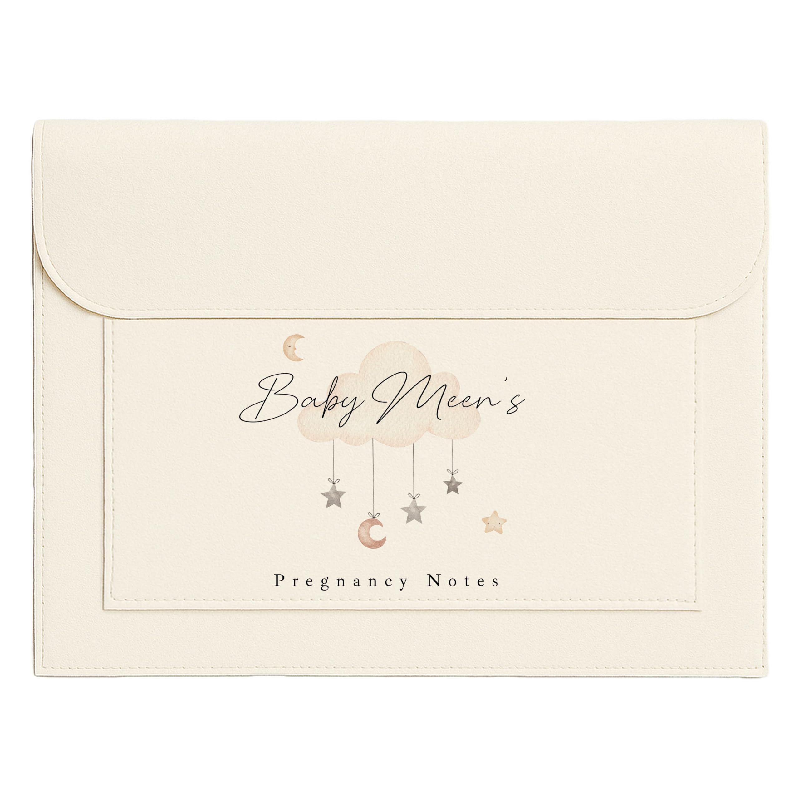 Personalised Jungle Rainbow Pregnancy/Maternity Notes Document Folder - Keep NHS Medical Notes Safe - IVF Journey