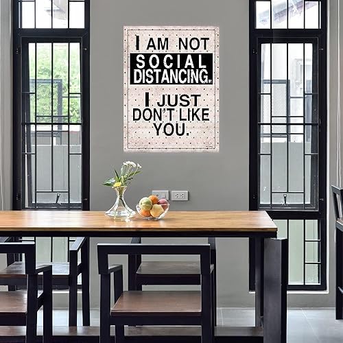 Miniatura 2 de Fine Art Canvas Lienzo decorativo de pared de distanciamiento social por el artista Ed Wargo para sala de estar, dormitorio, baño, cocina, oficina,