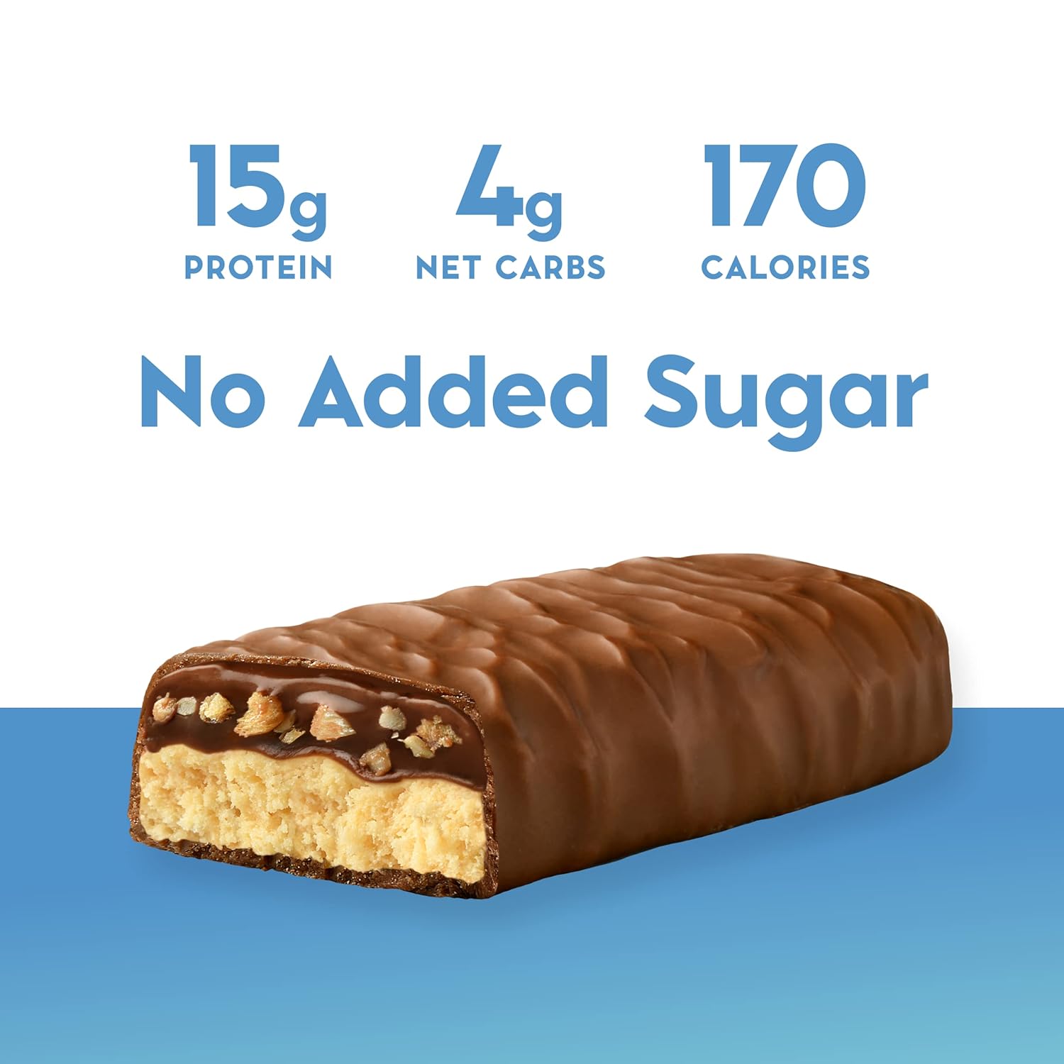Nick's Swedish-Style Snack Bar, Crispy Nougat, Keto Protein Bar, 12g Protein, Low Carb, Low Sugar, Meal Replacement Bar, Keto-Friendly Snack,12-Count : Health & Household