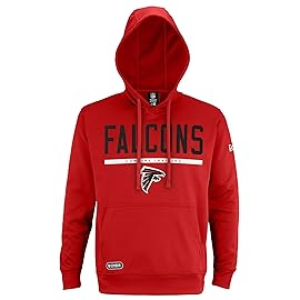New Era NFL Men\'s Safety Fleece Pullover Hoodie, Atlanta Falcons Large
