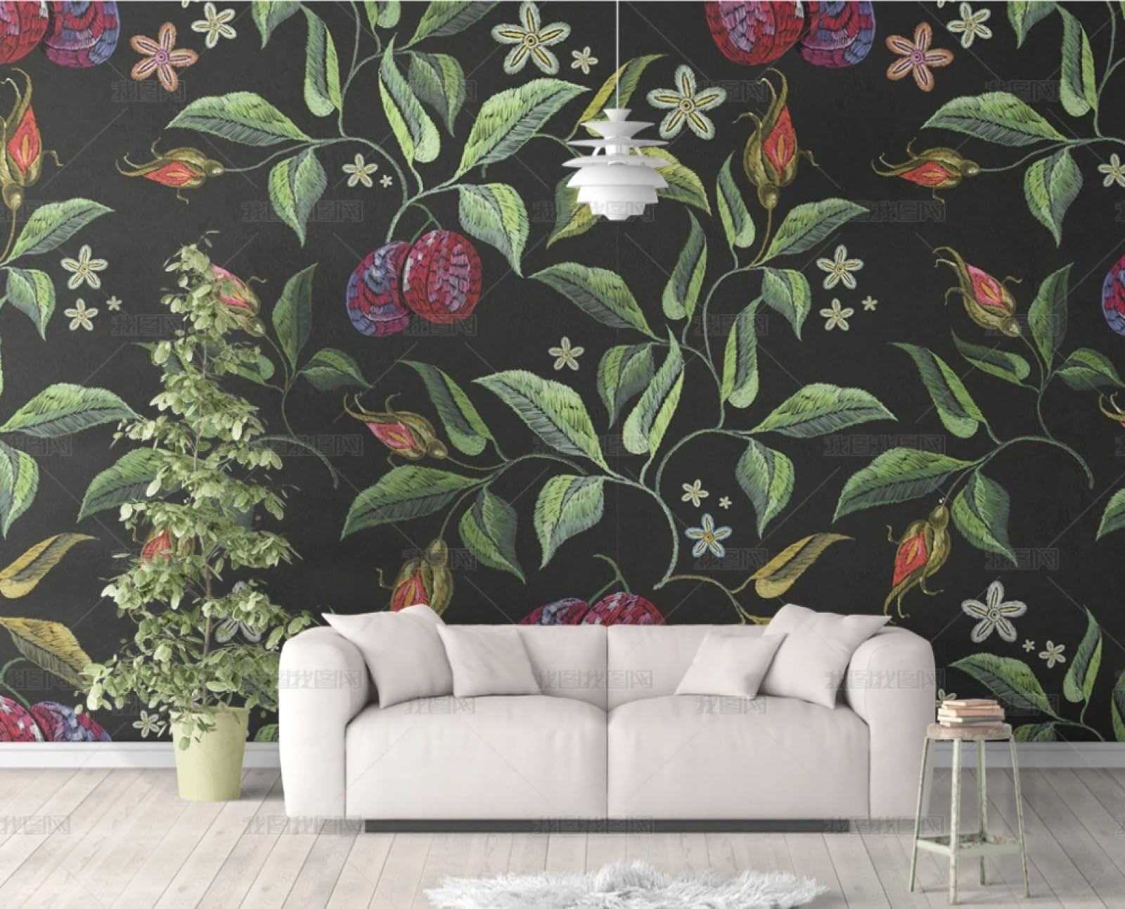 Papier peint autocollant imperméable vinyle adhésif pour meuble et décoration murale 3m