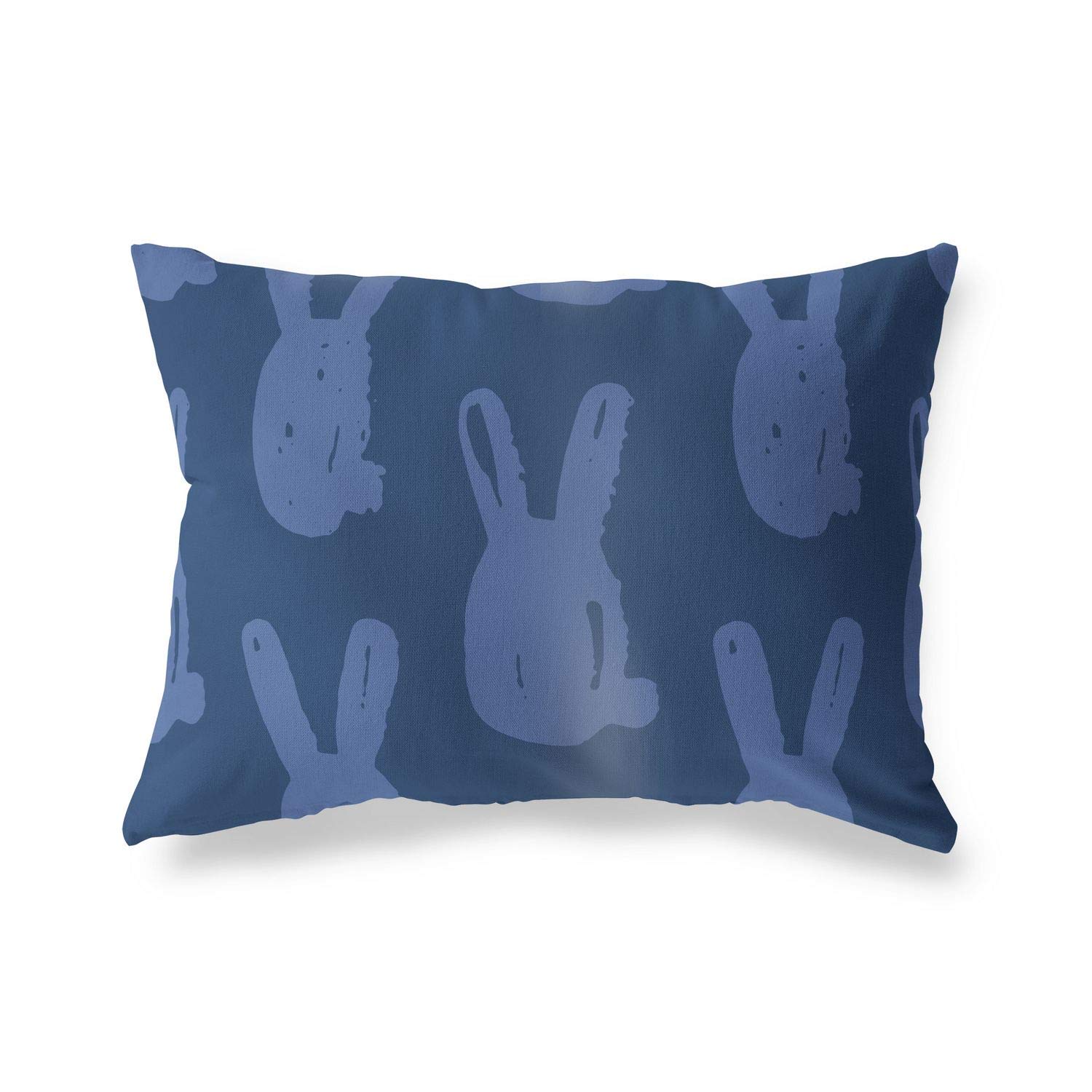 Taie d'oreiller bleu BonaMaison pour revitaliser un canapé