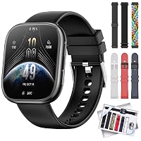 Smartwatch Uomo Donna con 7 Cinturini, 1,83'' Orologio Smartwatch con Chiamate Bluetooth