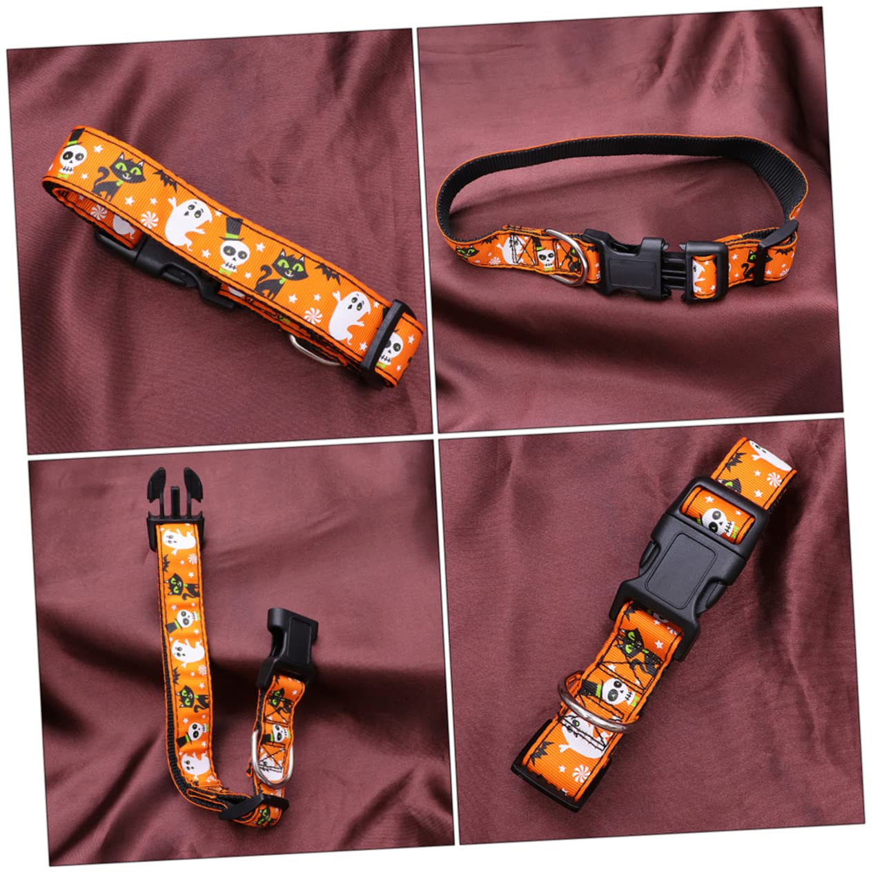 Amazon | HAPINARY 犬 首輪 小型犬 おしゃれ ハロウィンテーマ ペット