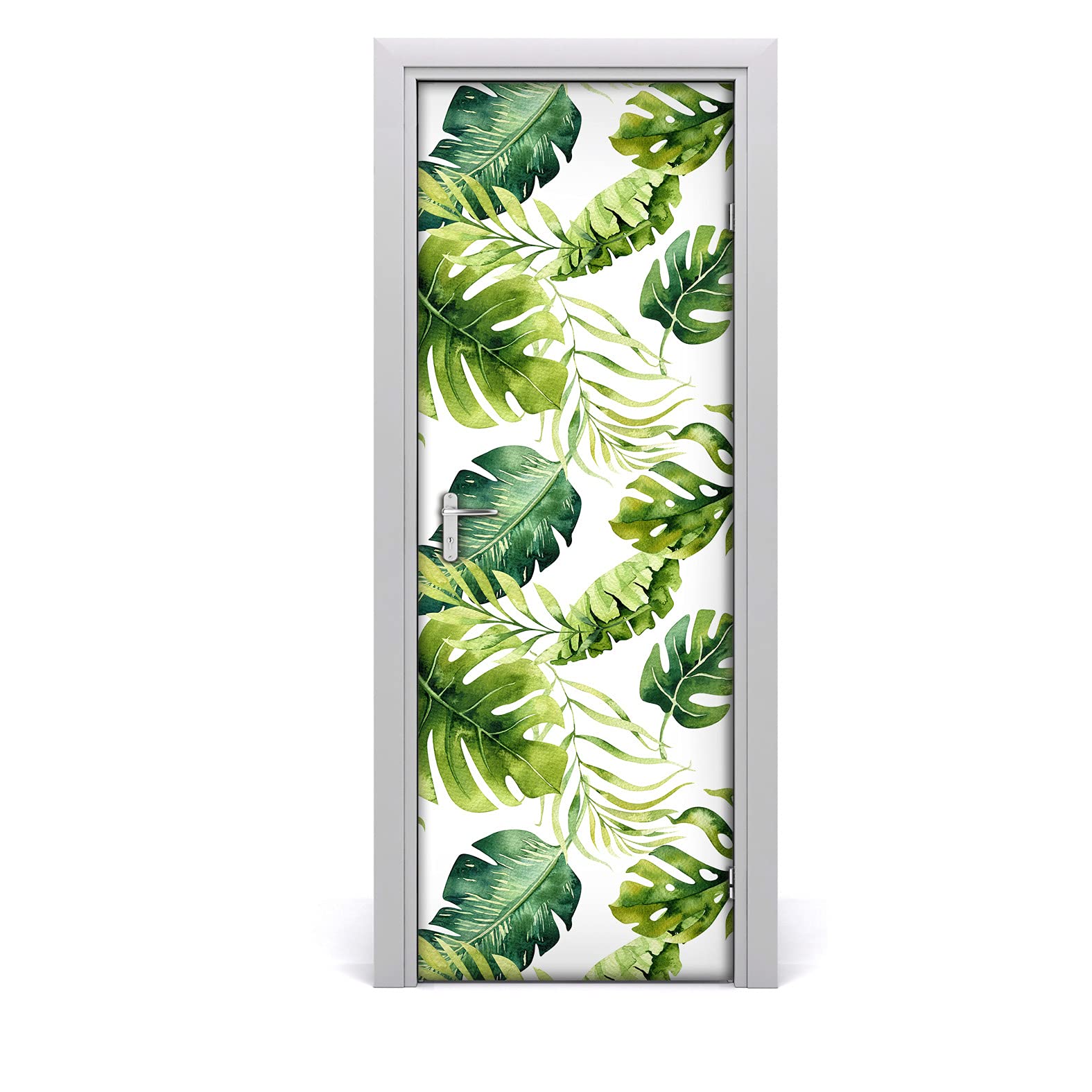 Fondo de pantalla adhesivo impermeable Coloray de 77x200 cm para decorar puertas fácilmente