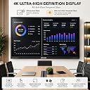 BIG VUE Pro 65 inch Android 16 Interactive Television | 4K UHD AI Enabled EDLA Flat Panel Digital Display Board | Ultra Octa-Core Processor | 8GB RAM + 128GB ROM | Zero Bonding for Teaching & Business gallery image